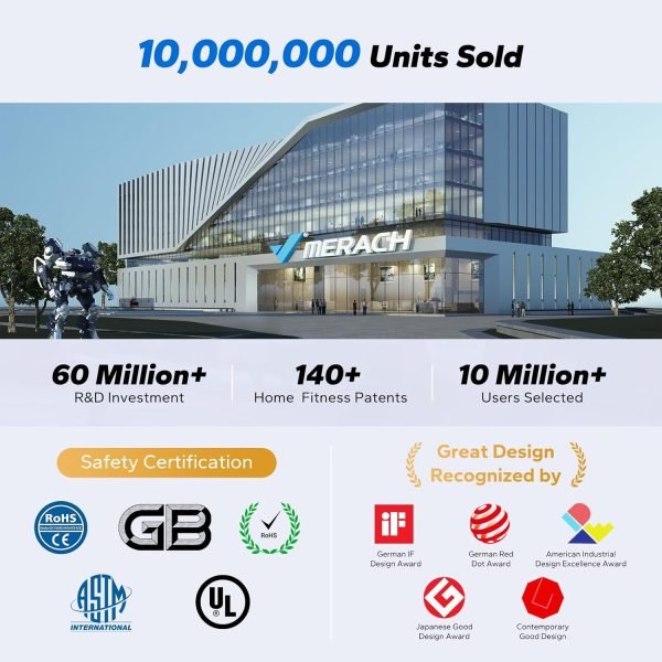 Limited-Time Sale for Summer Surprises AED 99د.إ:MERACH Rowing Machines for Home, Magnetic Rowing Machine with 16 Levels, Rower Machine of Quiet Resistance, Dual Slide Rail with...