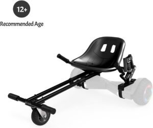 Summer Final Clearance Just AED 99د.إ：Jetson JetKart 2.0 Universal Hoverboard Attachment - Converts Hoverboard to Sit Down Electric Go Kart with Rear Suspension for Off Road...