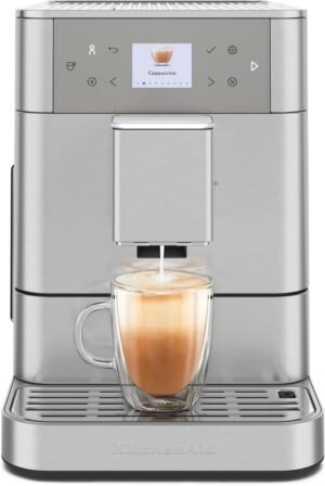 Summer Final Clearance Just AED 99د.إ：KitchenAid Fully Automatic Espresso Machine KF6, KES8556SX, Stainless Steel