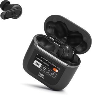 While Stocks Last：JBL Tour Pro 2 - True Wireless Noise Cancelling Earbuds with Smart Charging Case, 6-mic Perfect Calls with Voice Control, Up to 40hrs of Playtime, Immersive...